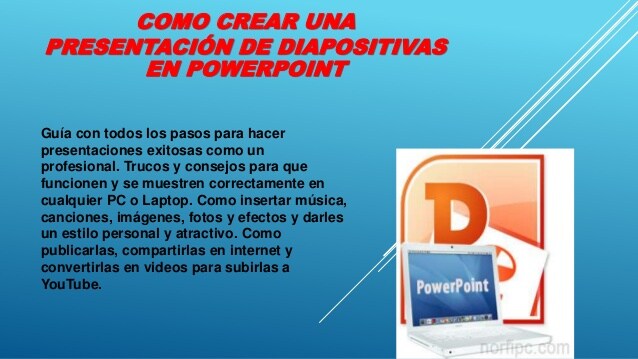 Como hacer una presentacion en power point profesional