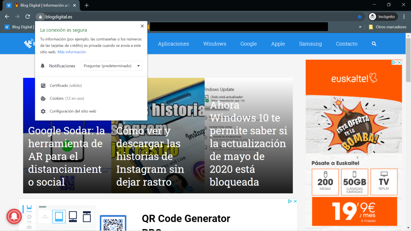 Como quitar notificaciones en chrome