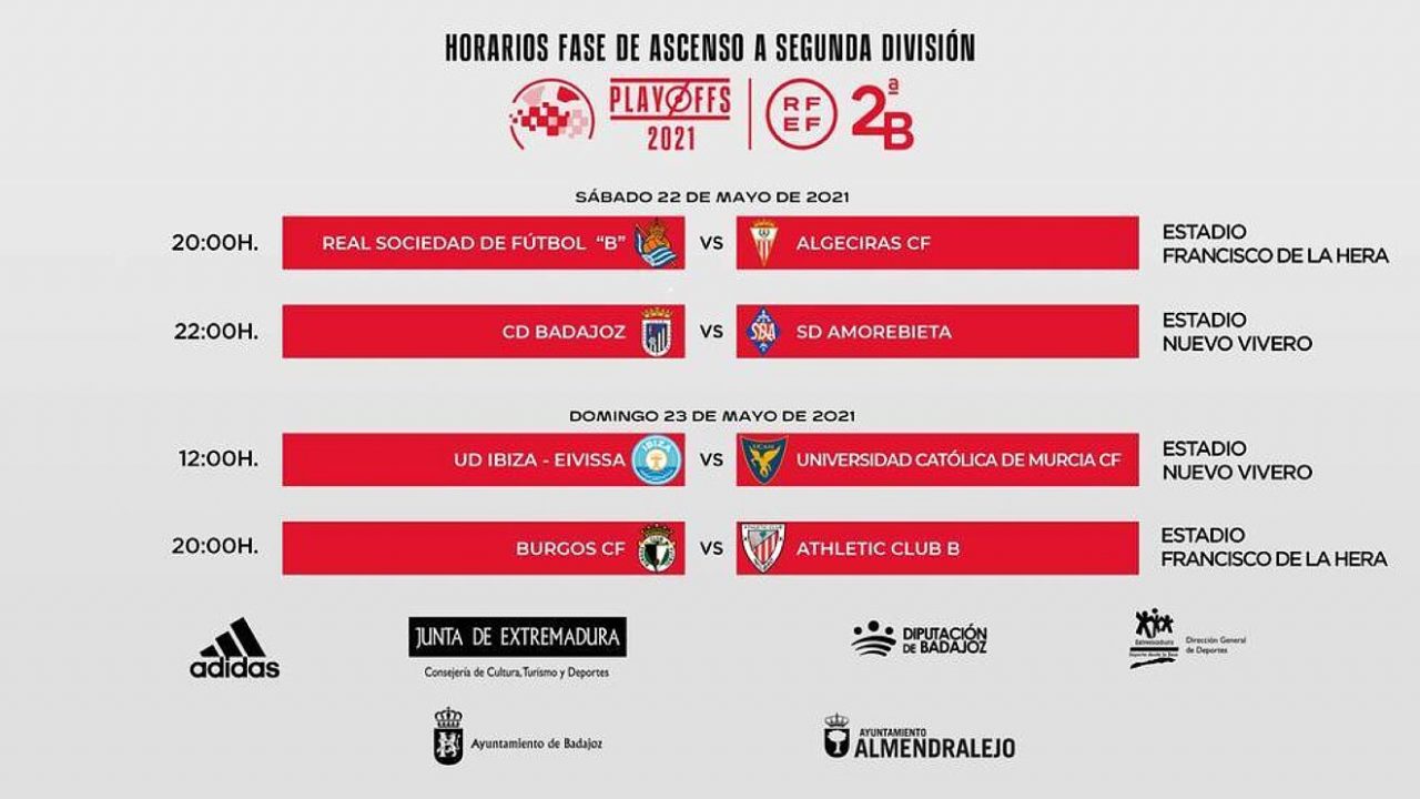 Resultados playoff ascenso segunda