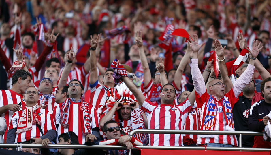 Aficionados del atletico de madrid