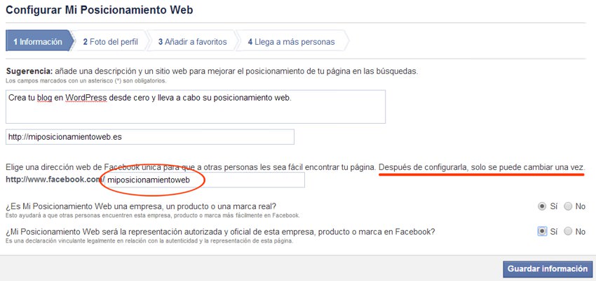 Como crear pagina de facebook