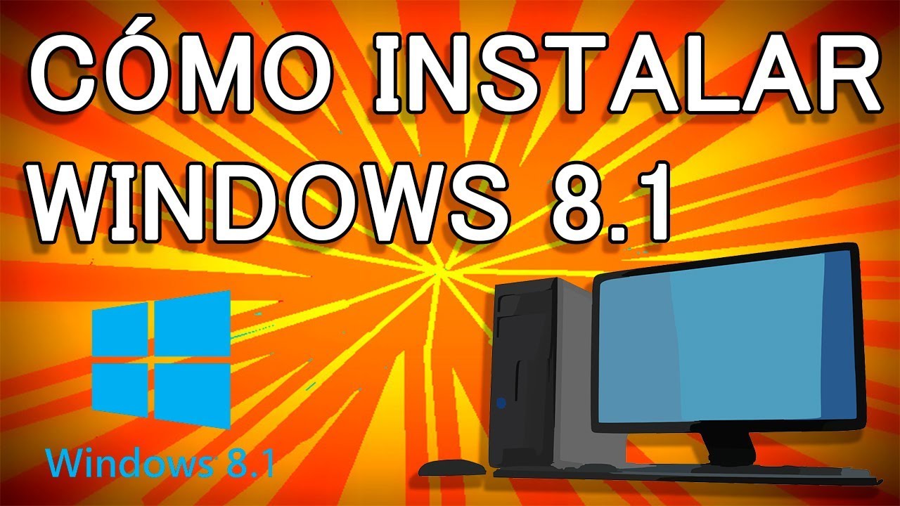 Como instalar windows 8.1