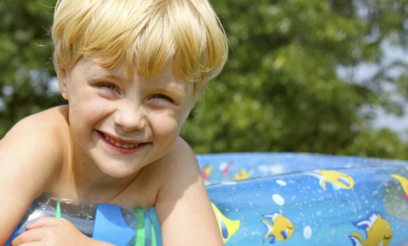 Como mantener limpia una piscina inflable