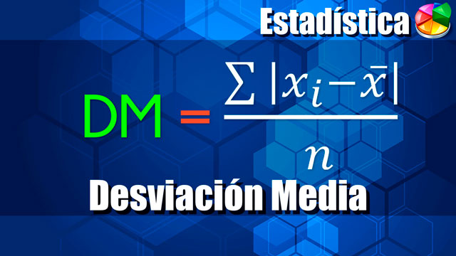 Como sacar la desviacion media