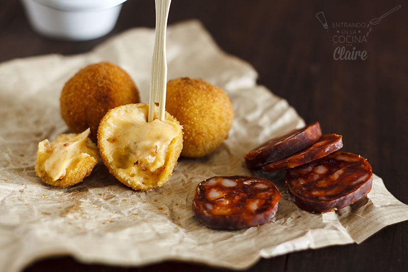 Croquetas de chorizo thermomix