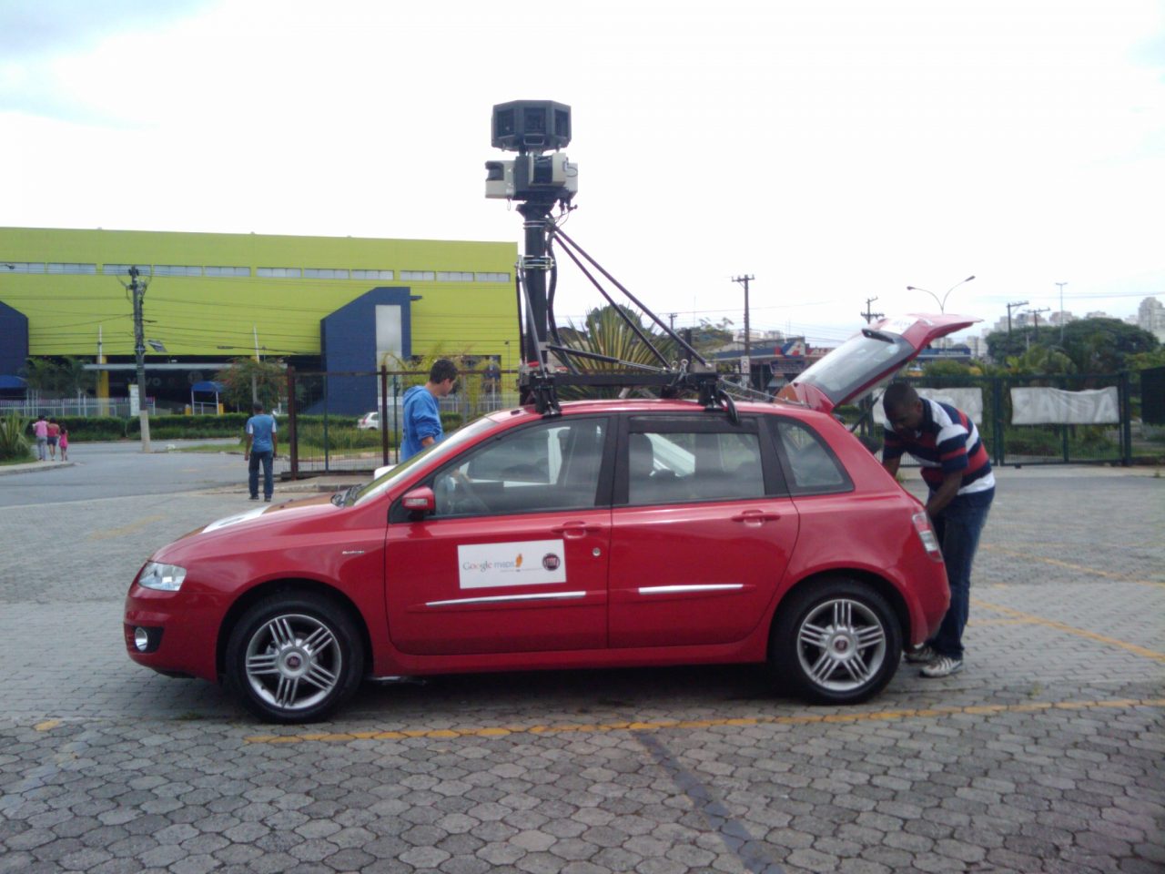 Google maps car