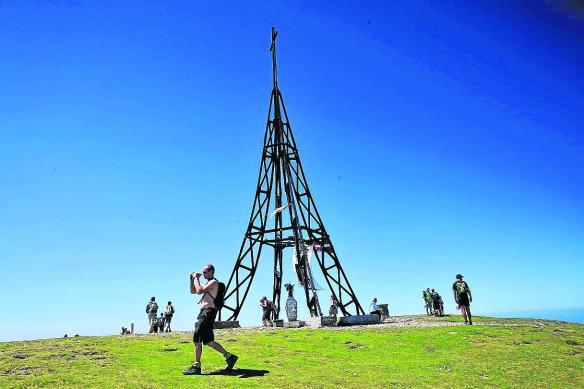 La cruz del gorbea