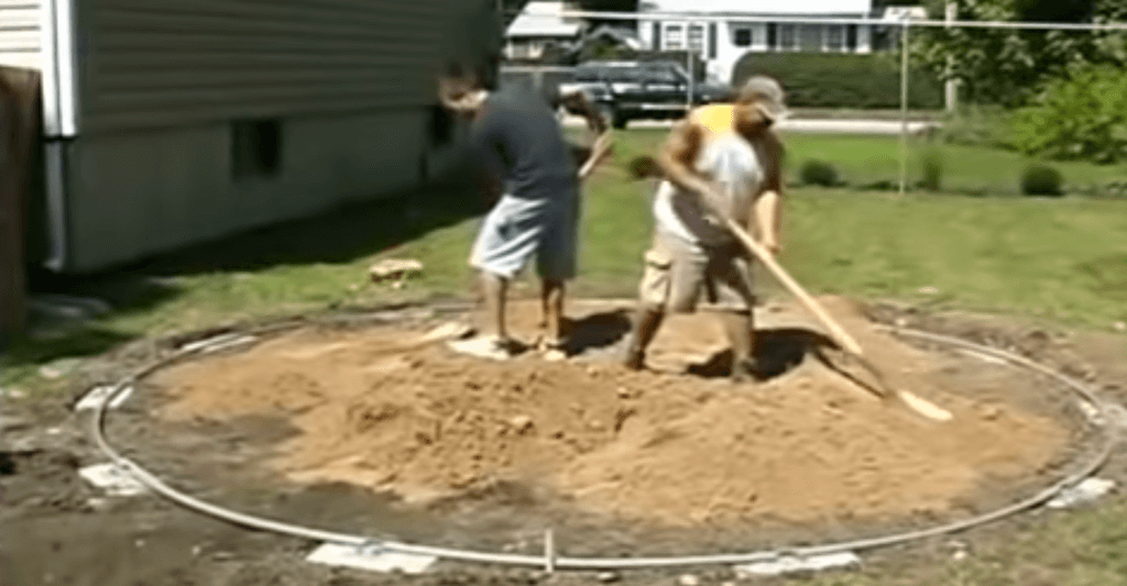 Nivelar suelo para piscina desmontable sin obras