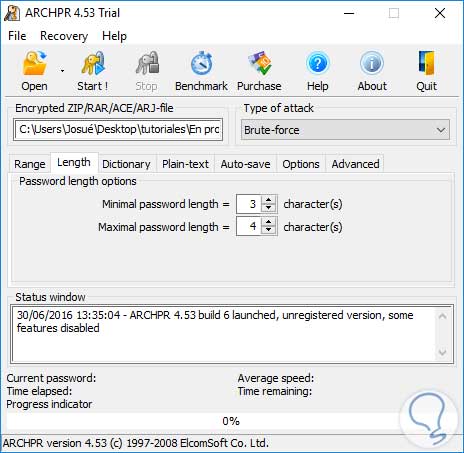 Quitar contraseña a zip