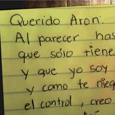 Carta de un hijo a su madre fallecida