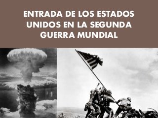 Entrada de eeuu en la primera guerra mundial
