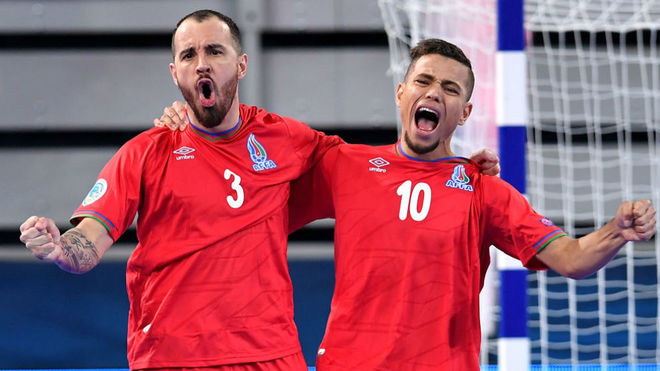 España azerbaiyán futbol sala