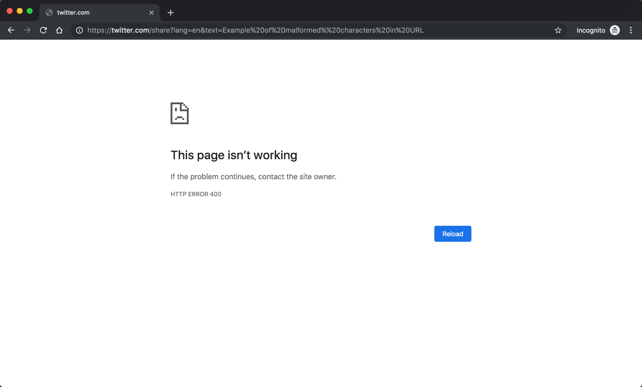 No se puede realizar la solicitud por un error del dispositivo de e/s