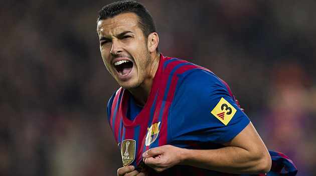 Pedro jugador del barça