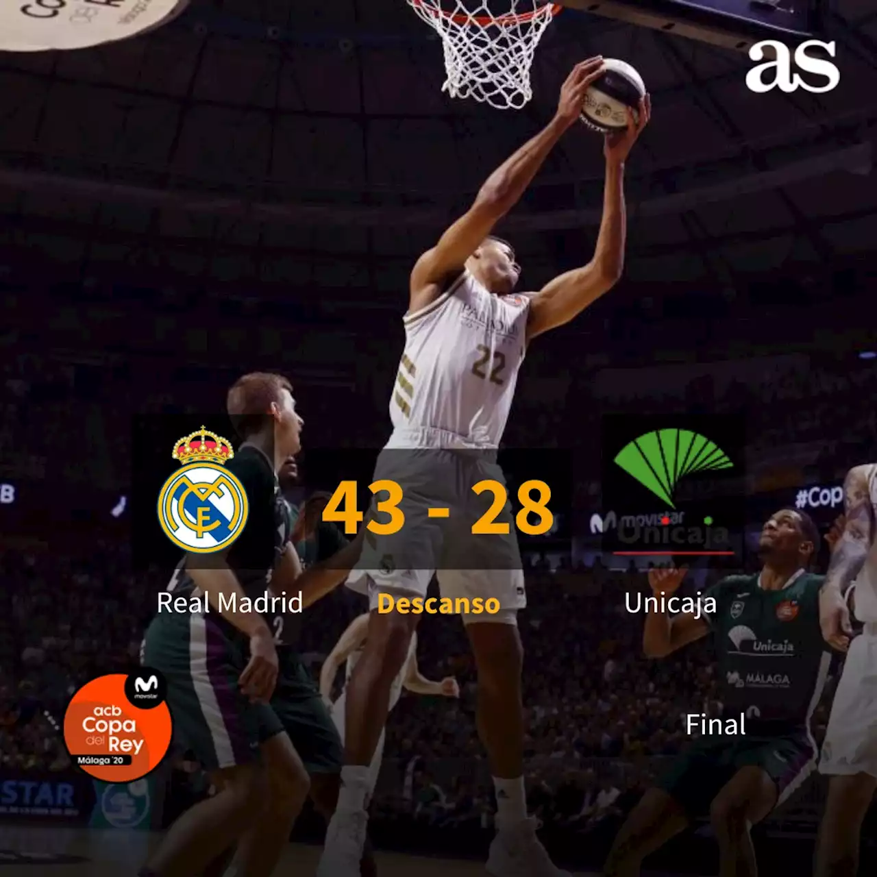 Real madrid unicaja en directo