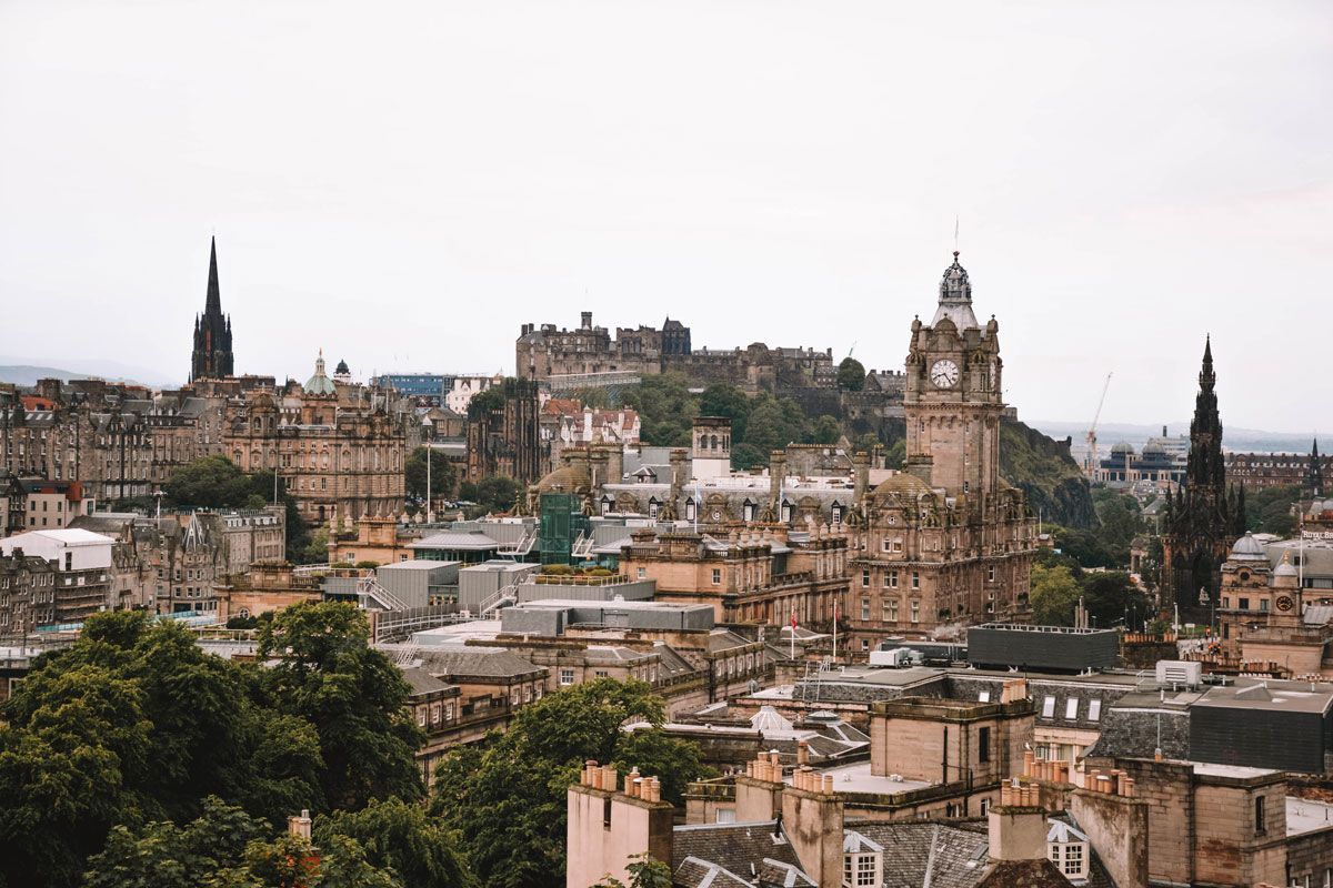 Transporte publico en edimburgo